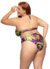 Biquíni Plus Size Paros sem Bojo Estampado na internet