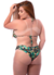 Biquíni Cortininha Estampado sem Bojo Plus Size - comprar online