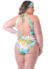 Maiô Bojo Removível Floral Plus Size na internet