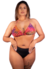 Biquíni Cortininha sem Bojo Plus Size Zebra Estampada