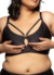 Biquíni Marrie Strappy Bra Plus Size com bojo Preto - comprar online