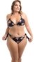 BIQUÍNI CORTININHA MIKONOS  PLUS SIZE BALI ACQUA ROSA