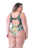 Maiô sem Bojo Flora Verde Plus Size na internet