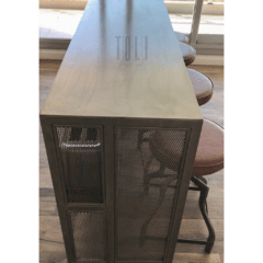 Barra Chapa - TOLI - Wood & Metal - Muebles de calidad