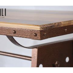 Barra industrial Eiffel + dos banquetas - comprar online