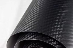 Adesivo Fibra De Carbono 120x50cm Envelopamento Moldavel