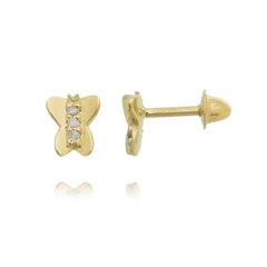 Kids earrings flying butterfly - buy online