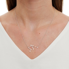 Collar Acuario - Plata con baño de oro y ópalos en internet