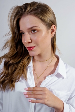 Pendiente de estrella pequeña en plata sin o con baño de oro - Lily Silvestre - Joias personalizadas e exclusivas