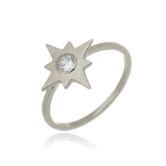 Sterling Silver or Gold plated Star Ring