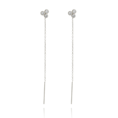 Sterling Silver or Gold plated Shooting Star earrings