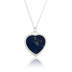 Collar Corazón de Lapislázuli