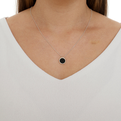 Round Necklace Onyx - buy online