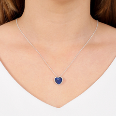 Collar Corazoncito de Lapislázuli - comprar online