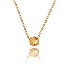 Citrine light point necklace on internet