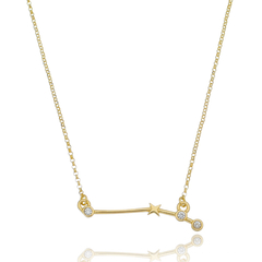 Sterling Silver or Gold plated Aries necklace - buy online