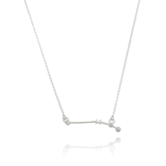 Sterling Silver or Gold plated Aries necklace