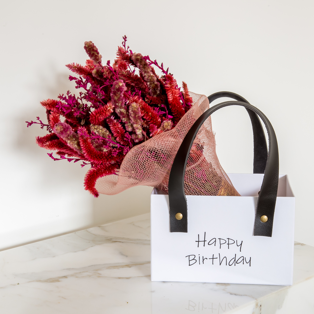 bolsa for flower bouquet