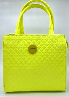 Cartera Amarillo Neón Mediana - tienda online