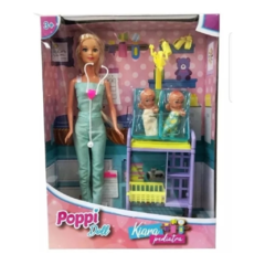 Muñeca Kiara Pediatra Poppi Doll 5974