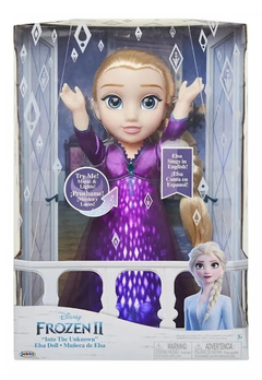 Muñeca Frozen Vestido con Luz y Sonido
