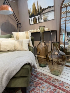 Jarrón vidrio Ámbar tradicional - Johann Home & Deco