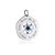 Mandala BeDoBeDo Ho'Oponopono com Olho Grego em Prata 950 - com Gargantilha em prata 925 - buy online