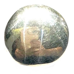 Anillo en forma de circulo de plata bombe de 2 cm de diametro nro. 19 - RS Mayorista