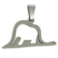 Dije de El Principito de acero calado de 2,5 cm ancho x 2 cm alto