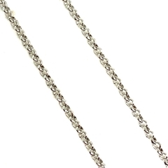 Cadena rolo de acero de 3 mm de grosor y 45 cm de largo