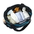 Bolsa de Bebê Estampada Mama & Me Jacki Design - Preto/Azul - comprar online