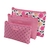 Kit de Necessaire de 3 Peças Pink Lover Jacki Design - loja online
