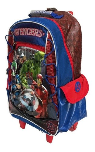 Mochila Carro 18 Pulgadas Marvel Avengers Cresko