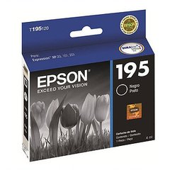 Cart inkjet ori Epson 195 - T195120 Negro