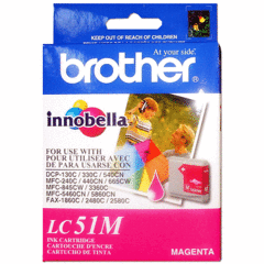 Cart inkjet ori Brother LC51M