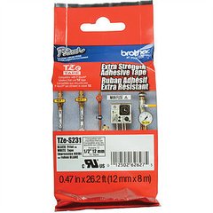 Cinta para rot ori Brother TZES231 12mm