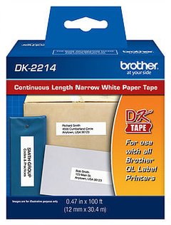 Cinta para rot ori Brother DK2214 12mm
