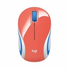 Mouse mini Inalámbrico M187 Coral