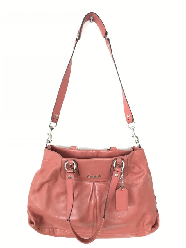 coral coach bolsa