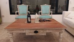 Mesa de centro baja c/ cajón