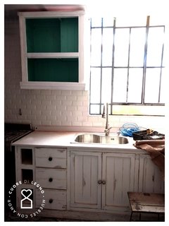 Equipamiento de Cocina Vintage Verona - A medida. - Cuore Di Legno 