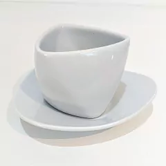 Pocillo de café PAUSA, con plato