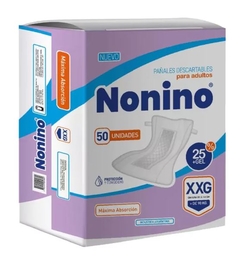PAÑAL BÁSICO RECTO NONINO X50 XXG