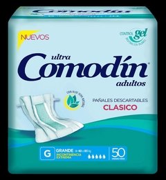 Comodín recto Básico Clásico Talle G x 50 u.