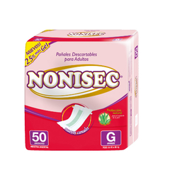 Nonisec recto Recto 25% + Gel Talle G x 50 u.