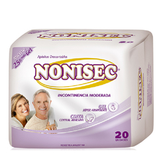 Nonisec Apósito Moderada x 20 u.