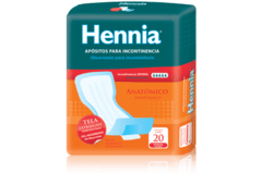 Hennia Apósito Anatomico x20 Unidades