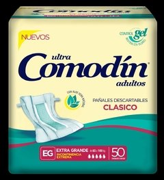 Comodín recto Básico Clásico Talle XG x 50 u.