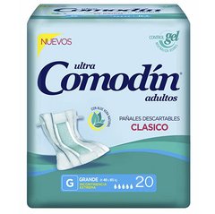 Comodín Recto básico Clásico Talle G x 20 u.