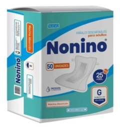Pañal básico recto Nonino x50 G